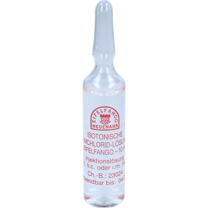 EIFELFANGO Isotonische Natriumchlorid-Lösung 0,9 %  Ampullen 10 ml, 100 ml Lösung