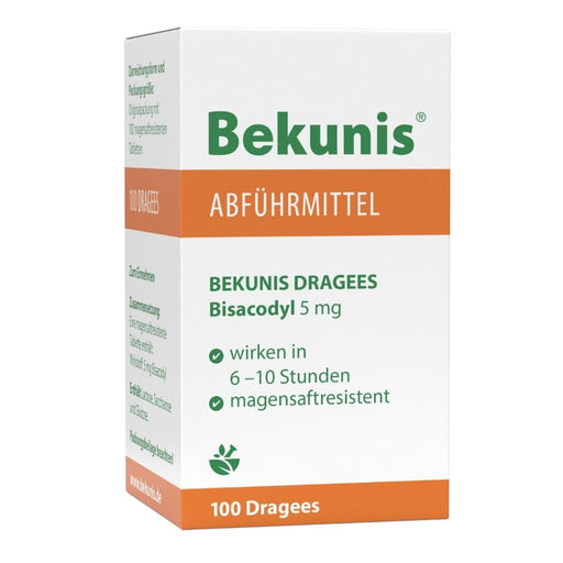 Bekunis Dragees Bisacodyl 5 mg Abführmittel, 100 St. Tabletten