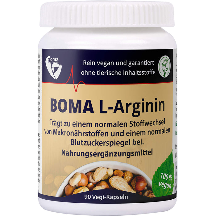 L-Arginin, 90 St. Kapseln