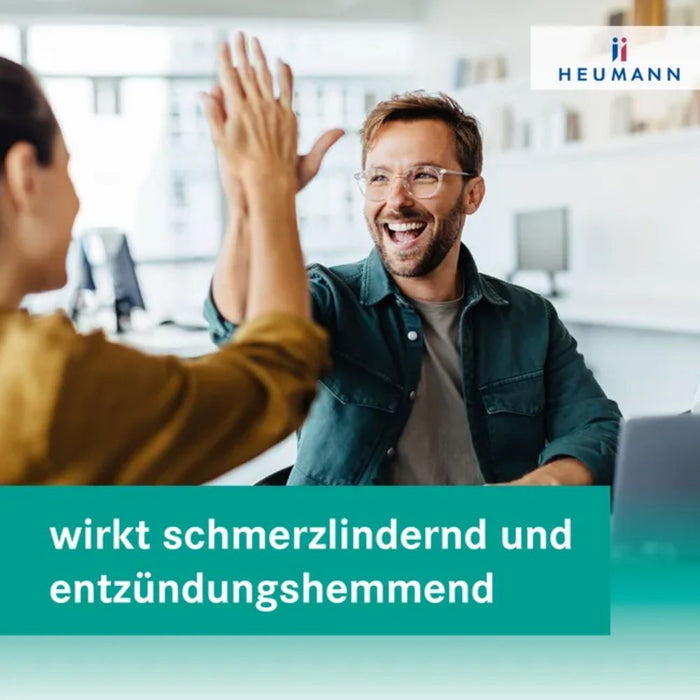 HEUMANN Dexibuprofen 200 mg Filmtabletten bei leichten bis mäßig starken Schmerzen, 20 St. Tabletten