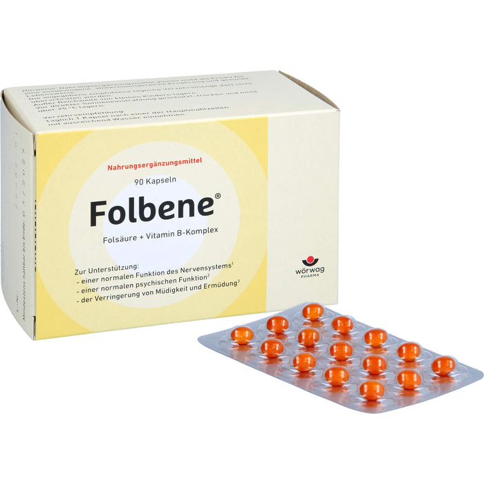 Folbene Kapseln bei Müdigkeit und Erschöpfung, 90 St. Kapseln