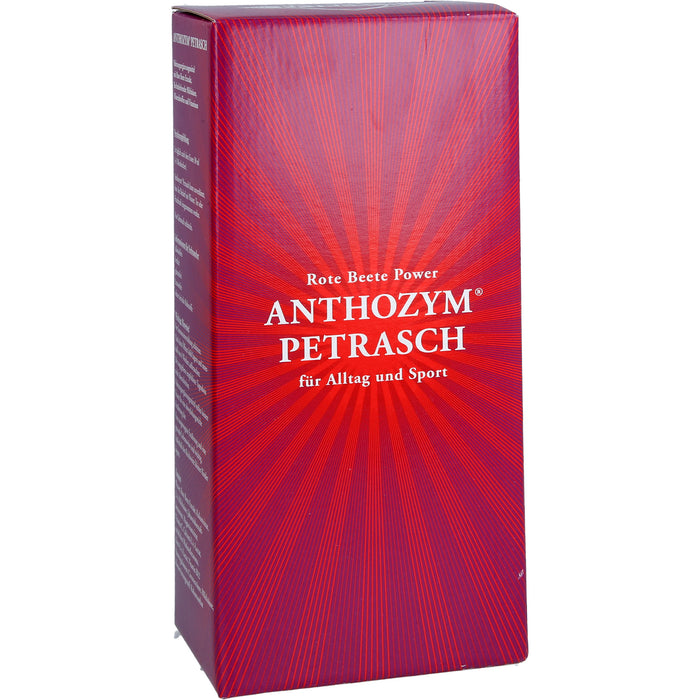 ANTHOZYM PETRASCH alkoholfrei Rote Beete Power Flüssigkeit, 500 ml Lösung