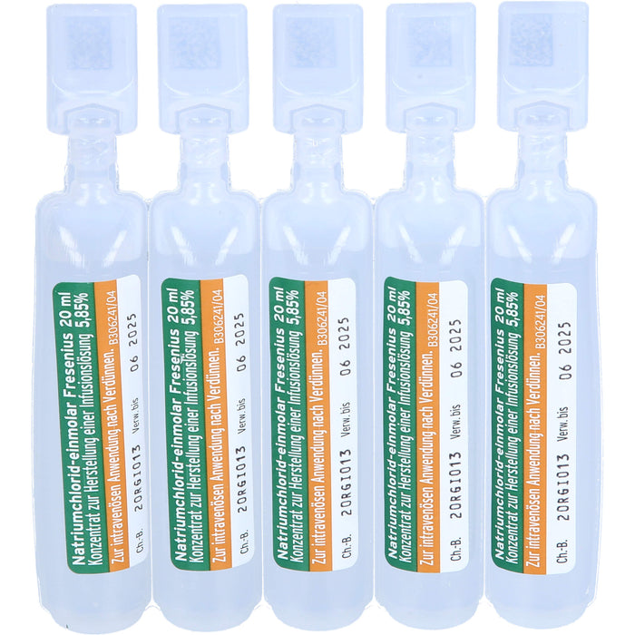 FRESENIUS KABI Natriumchlorid-einmolar Fresenius Konzentrat, 400 ml Lösung