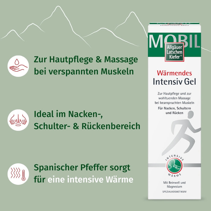 Allgäuer Latschenkiefer Wärmendes Intensiv Gel, 200 ml Gel