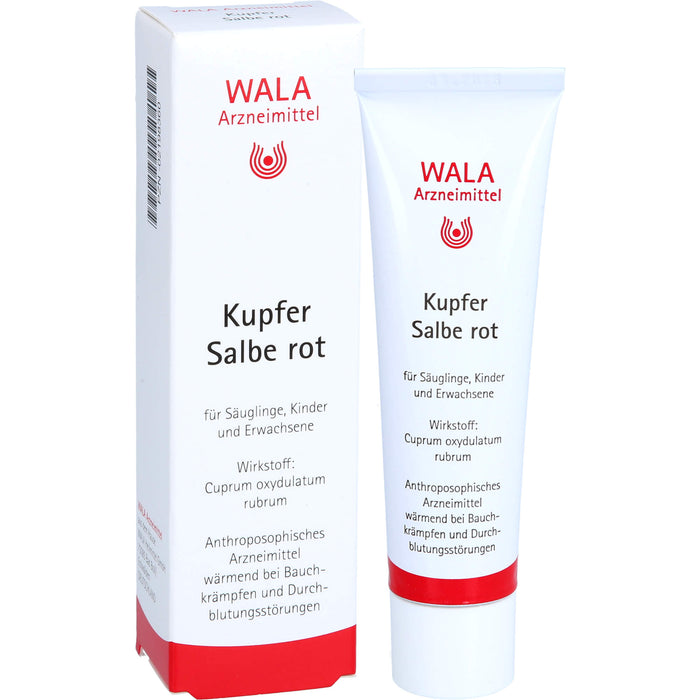 WALA Kupfer Salbe rot, 30 g Salbe
