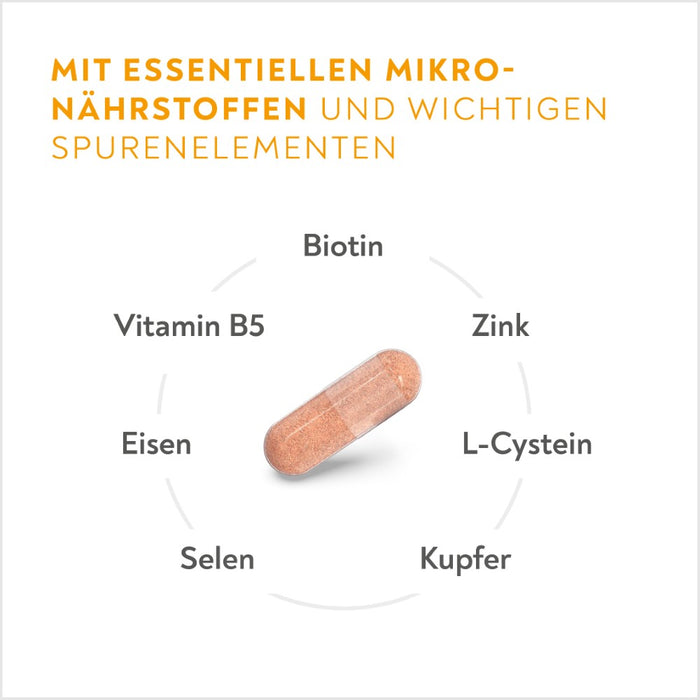 BIO-H-TIN Hair Essentials Mikronährstoff-Kapseln für die Haare, 90 St. Kapseln
