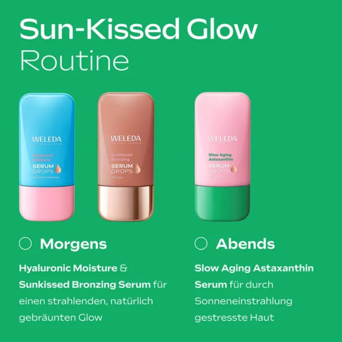 WELEDA Slow Aging Astaxanthin Serum Drops Zellschutz & verlangsamte Hautalterung, 30 ml Lösung