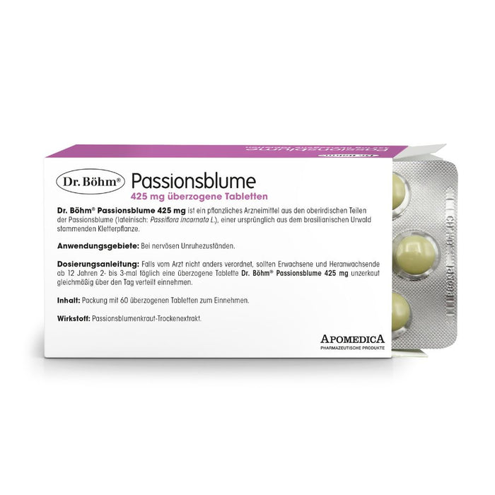 Dr. Böhm Passionsblume 425 mg, 60 St. Tabletten