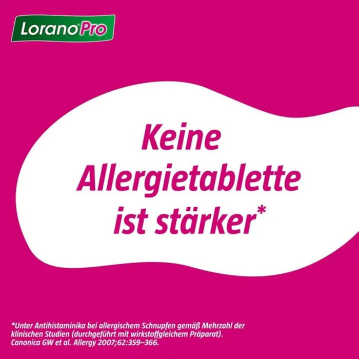 Lorano Pro Filmtabletten Antiallergikum, 18 St. Tabletten