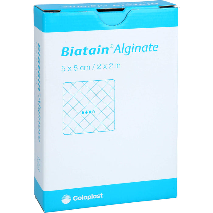 Biatain Alginate Kompressen 5x5cm, 10 St VER