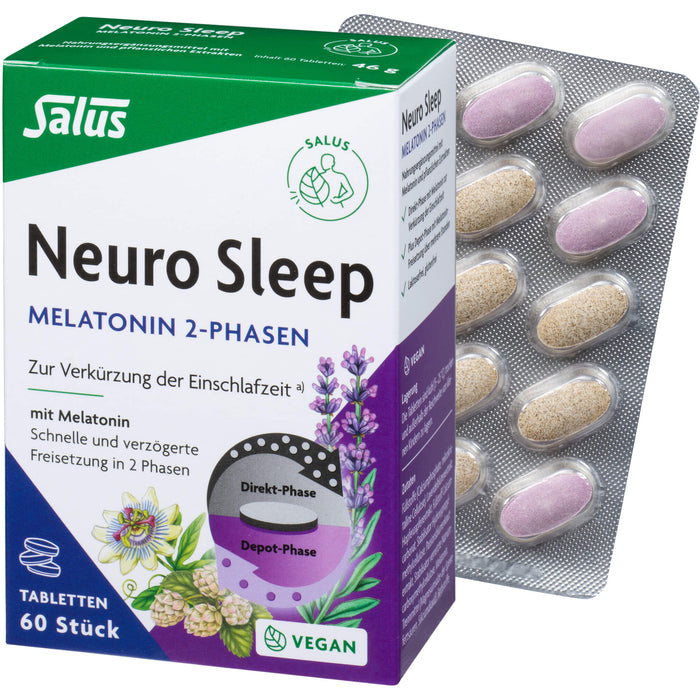 Neuro Sleep Melatonin 2pha, 60 St TAB