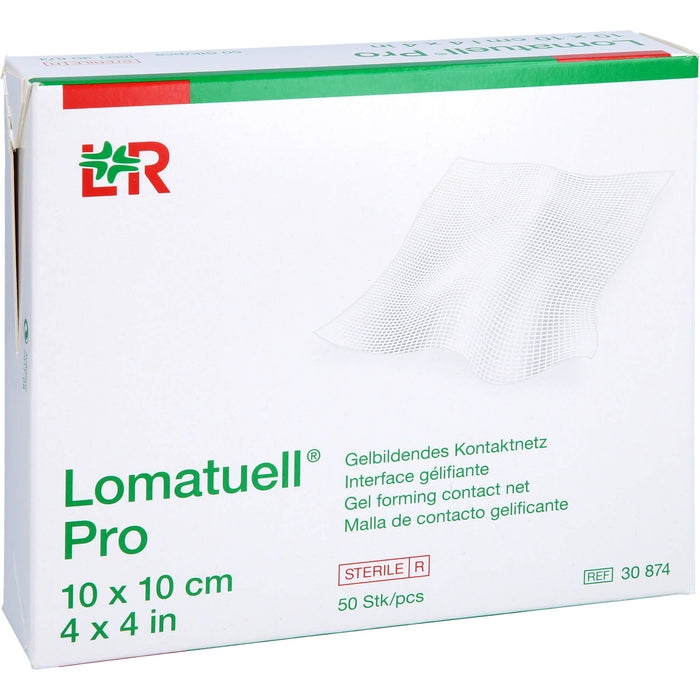 Lomatuell Pro 10x10cm steril, 50 St VER