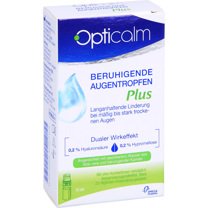Opticalm Beruhigende Augentropfen Plus, 10 ml ATR