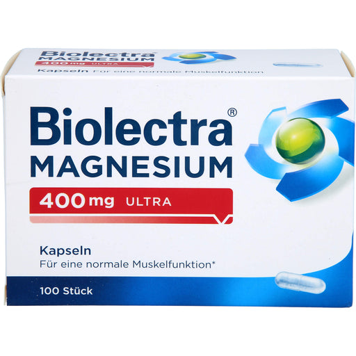 Biolectra Magnesium 400 mg ultra Kapseln, 100 St. Kapseln
