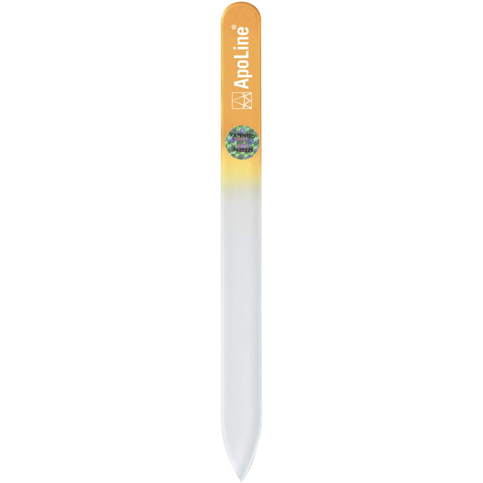 ApoLine Nagelfeile Glas orange 14 cm, 1 St. Feile