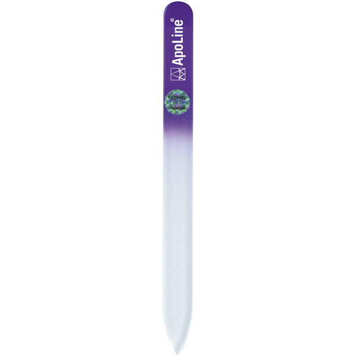 ApoLine Nagelfeile Glas lila 14cm, 1 St. Feile