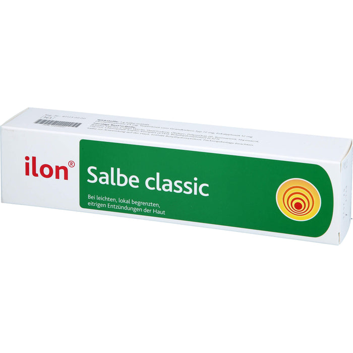 ilon Salbe classic bei leichten eitrigen Entzündungen der Haut, 100 g Salbe