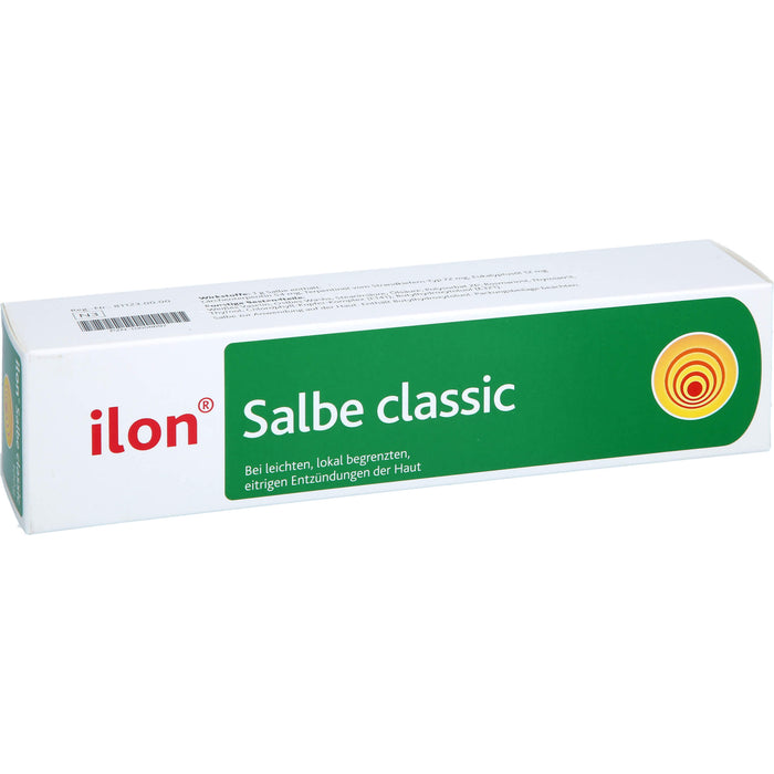 ilon Salbe classic bei leichten eitrigen Entzündungen der Haut, 100 g Salbe
