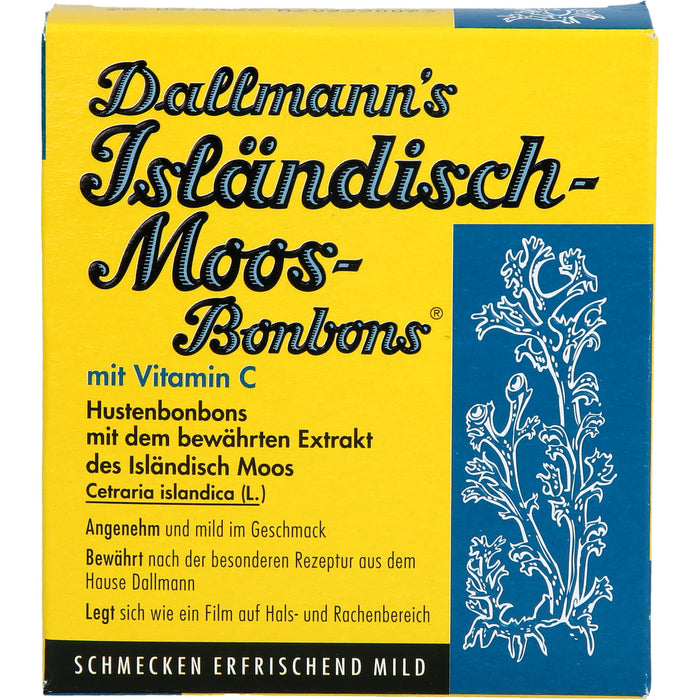 Dallmann's Isländisch-Moos-Bonbons, 20 pcs. Candies