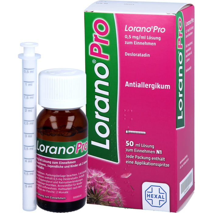 LoranoPro Lösung bei Allergien, 50 ml Lösung