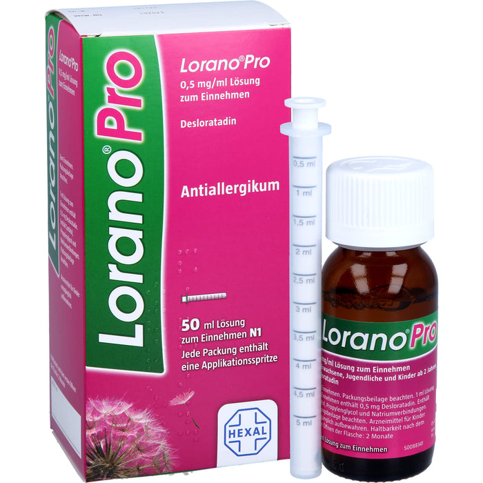 LoranoPro Lösung bei Allergien, 50 ml Lösung