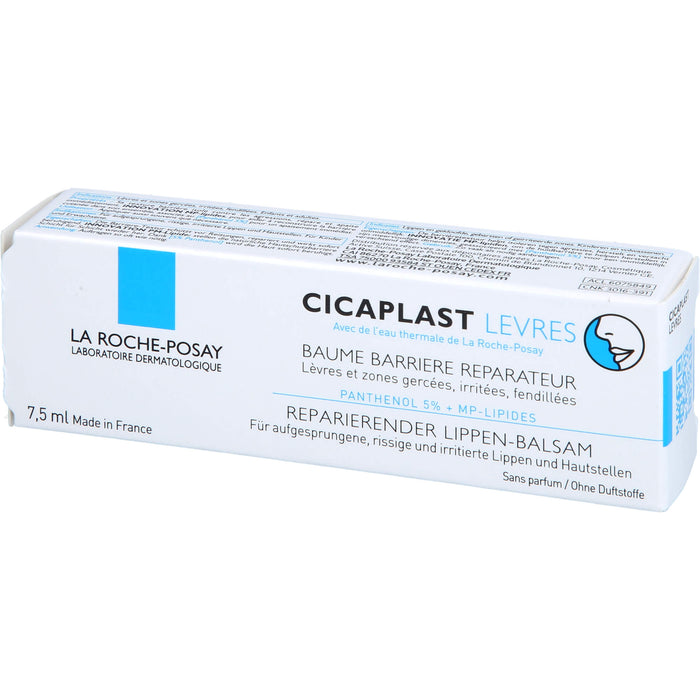 La Roche-Posay Cicaplast reparierender Lippen-Balsam, 7.5 ml Creme
