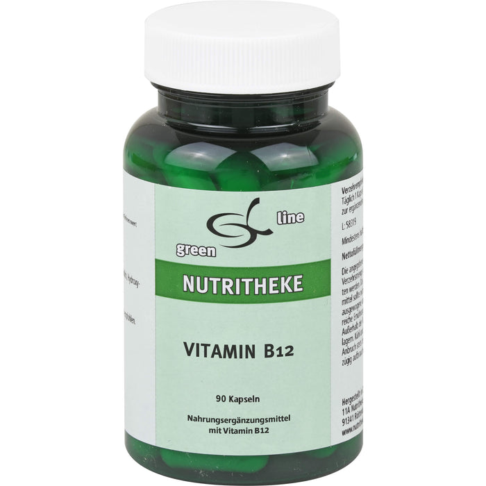 green line Nutritheke Vitamin B12 Kapseln, 90 St. Kapseln