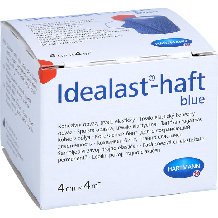 Idealast-haft color Binde 4cmx4m blau, 1 St BIN