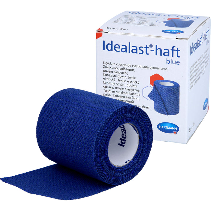 Idealast-haft color Binde 6cmx4m blau, 1 St BIN