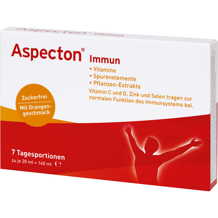 Aspecton Immun Lösung zur Unterstützung der normalen Funktion des Immunsystems, 7 St. Ampullen