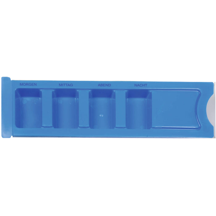 MEDIKAMENTEN DISPENSER für 1 Tag blau, 1 St 