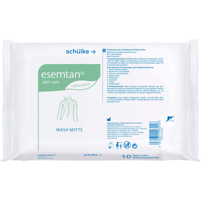 esemtan Waschhandschuh, 10 St HAS