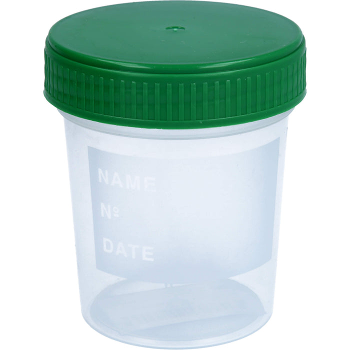 Urinbecher beschr. 120ml gradu. Schraubdeckel, 1 St 