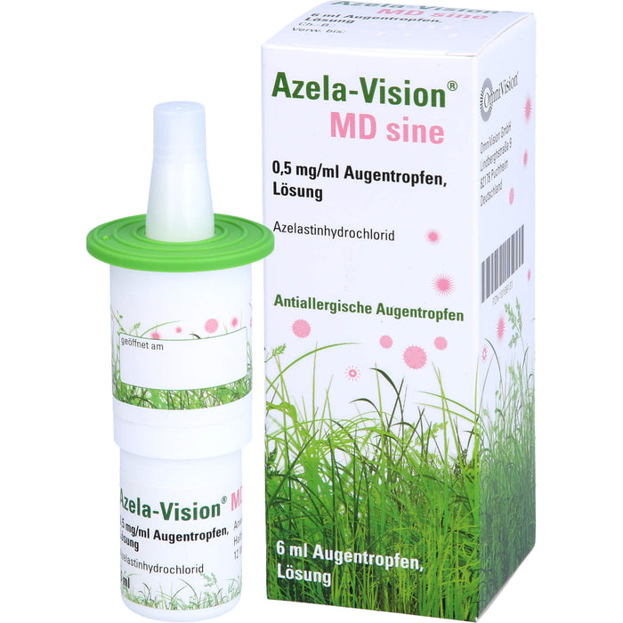 Azela-Vision  MD sine 0,5 mg/ml Augentropfen, Lösung, 6 ml Lösung