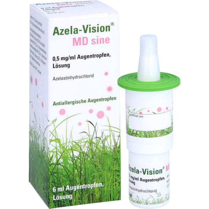Azela-Vision® MD sine 0,5 mg/ml Augentropfen, Lösung, 6 ml Lösung