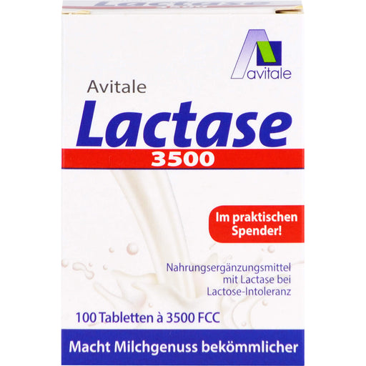 Avitale Lactase 3500 Tabletten, 100 St. Tabletten