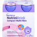 Nutrini Drink Compact Multi Fibre Erdbeere Trinknahrung, 4 St. Flaschen