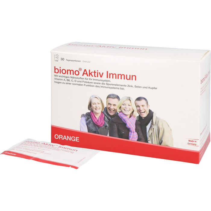 biomo Aktiv Immun Granulat Tagesportionen, 30 St. Beutel