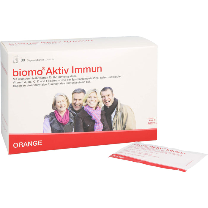 biomo Aktiv Immun Granulat Tagesportionen, 30 St. Beutel