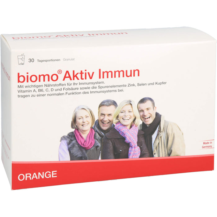 biomo Aktiv Immun Granulat Tagesportionen, 30 St. Beutel