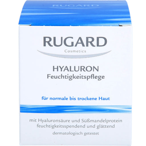 RUGARD Hyaluron Feuchtigkeitspflege für reife und trockene Haut, 100 ml Creme