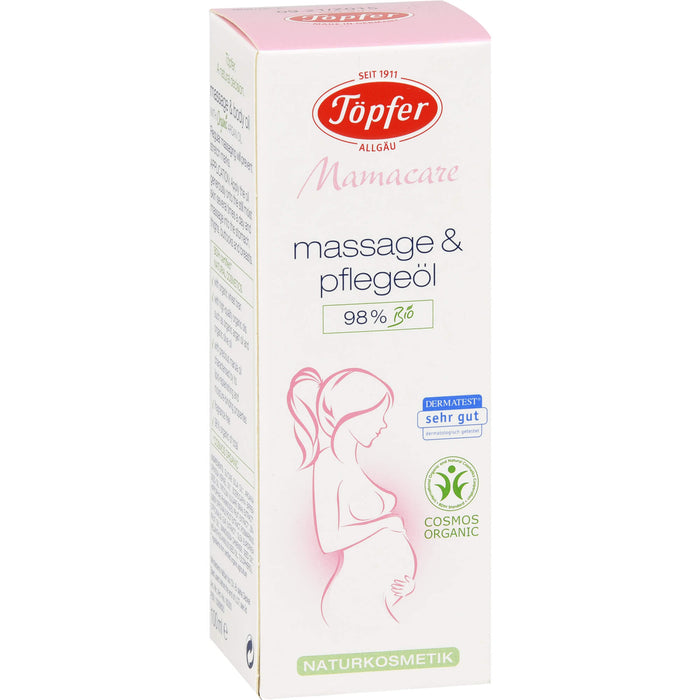 Töpfer Massage & Pflegeöl Mamacare, 100 ml OEL