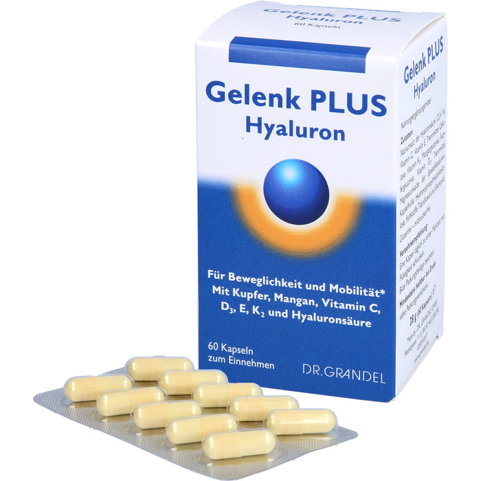 Dr. Grandel Gelenk plus Hyaluron Kapseln, 60 St. Kapseln