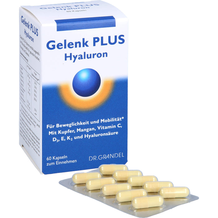 Dr. Grandel Gelenk plus Hyaluron Kapseln, 60 St. Kapseln