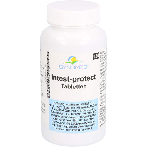 SYNOMED Intest-protect Tabletten zur Verbesserung der Lactoseverdauung, 120 St. Tabletten
