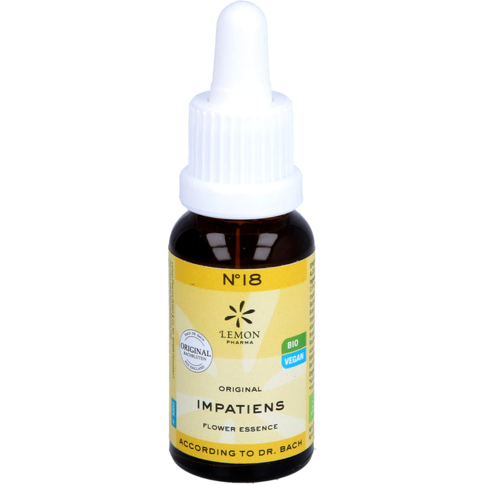 BACHBLUETE 18 IMPATIEN BIO, 20 ml 