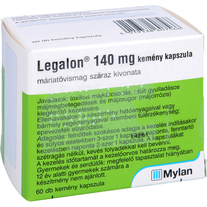 Legalon forte axicorp Hartkapseln, 60 St. Kapseln