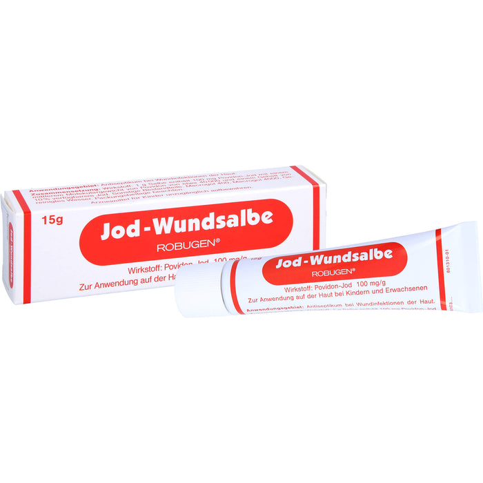 ROBUGEN Jod-Wundsalbe, 15 g Salbe