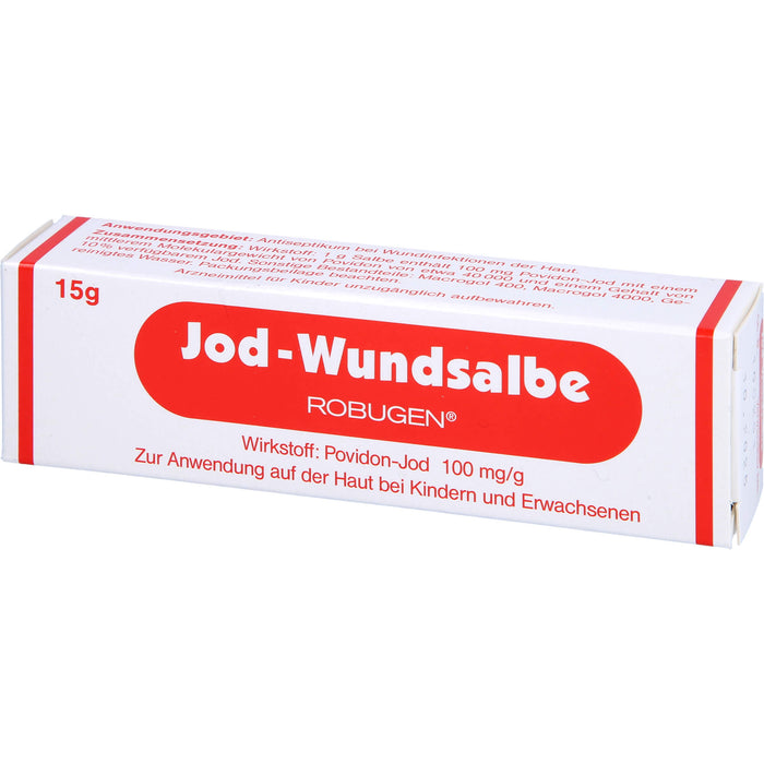 ROBUGEN Jod-Wundsalbe, 15 g Salbe