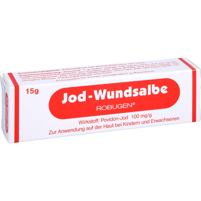 ROBUGEN Jod-Wundsalbe, 15 g Salbe